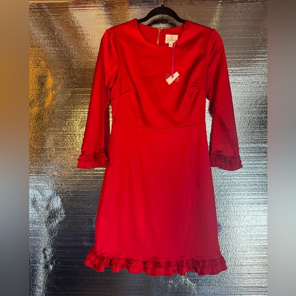 Julie Brown Red Dress. Size 4 NWT - Picture 1 of 13